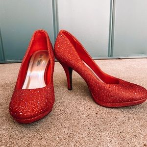 Ruby Red Heels